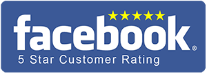 Facebook 5-star customer rating